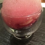 スリオラ - 今回一押しのビーツを使ったデザート