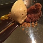 スリオラ - エアインチョコとキャラメルのアイス