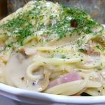 アーモンド - カルボナーラ（コーヒー付き）（大盛）1,000円