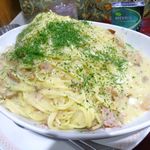 アーモンド - カルボナーラ（コーヒー付き）（大盛）1,000円