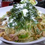 アーモンド - たらこきのこ（大盛）