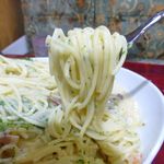 アーモンド - カルボナーラ（コーヒー付き）（大盛）1,000円