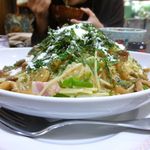 アーモンド - たらこきのこ（大盛）