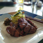 泉パークタウンゴルフ倶楽部 レストラン - 料理写真:牛タン塩焼き
