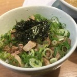 布施 細見商店 - 焼豚丼セット（￥300）