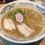 布施 細見商店 - 鶏豚骨らーめん（￥700）