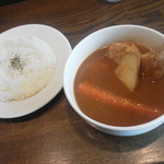 スープ カリー チョップ - チキンカレー850円（税込）