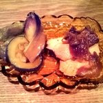 Uo cafe & Bar - たい焼きセットのおつまみ(2010/9/2)