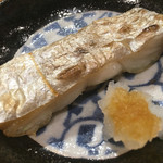 鮓 村瀬 - 太刀魚の塩加減も、絶妙！