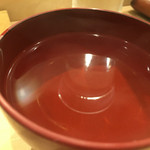 鮓 村瀬 - トリ貝の出汁しゃぶしゃぶ　これ動画で載せたい！