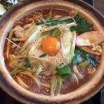 長生庵 - 熱々の味噌煮込みうどん