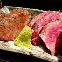 赤坂 金舌 - 2016/4【再訪】上遅得ランチのメイン、牛タンとさがり