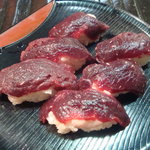 くじらのお宿 一乃谷 - 鯨握り