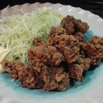 くじらのお宿 一乃谷 - 鯨竜田揚げ