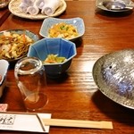 蝶家 - 飲み会のコース料理（これだけでなくまだ出てきます）