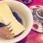 草喰 なかひがし - 筍と蓮根擦り下ろして揚げたもの