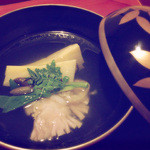 御料理 樋渡 - 千葉県蛤、京都大原野筍に木の芽とつくし