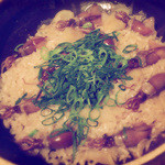 御料理 樋渡 - 富山の蛍烏賊炊き込みご飯