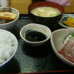 おけいちゃん - はまち刺身定食