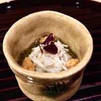 新ばし 笹田 - ワタリガニとモズク