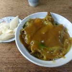 伊勢屋 - カレー丼（500円）2016年4月