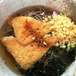 ラーメン酒場 祭 - たぬきそばにあげ玉をトッピングこれで東京でも通じるかなぁ～