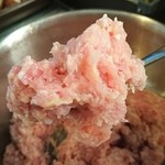 稲垣種鶏場 - 首肉ミンチ