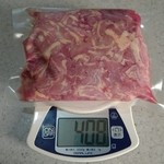 稲垣種鶏場 - 首肉　１００ｇ１７０円　この１パックで６９３円