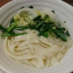 稲垣種鶏場 - 〆のきしめん♪