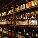 九州郷土料理・焼酎・梅酒 ハイカラ酒場 - 焼酎の数は300本!!