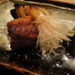 神楽坂 石かわ - 鰻と玉ねぎの醤油焼き