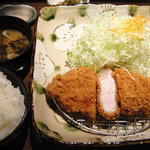 平牧金華豚のロースかつ膳