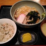 Gomenya - 炊き込みご飯セット（冷したぬき蕎麦）(6)