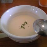 ｈｉｍａｗａｒｉ - ランチのスープ（温かいポタージュ）2016.4