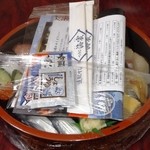 つきじ海賓 - つきじ海賓・上2人前・配達直後