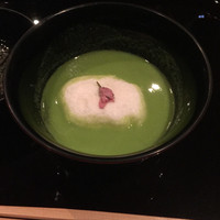 草門去来荘 東村山店 - 椀　　　ひすい豆すり流し