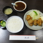 割烹 嶋村 - 若鳥一口揚げ皿盛り