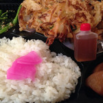 カフェスマイル - 日替り（かき揚げ）