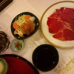 鍋物（前沢牛しゃぶしゃぶ）