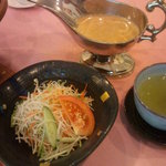 玄武風柳亭 - サラダ（ごまドレッシング）