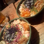 おらい - ねぎ鮪丼・鮪漬け丼