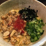 二郎系ラーメン 麺屋 春爛漫 - あさりバターまぜそば (2016.04.現在)