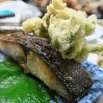 季節料理 藤原 - 鰆の塩焼き