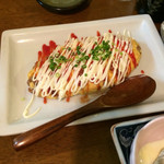 へぎそば処　うち田 - 納豆オムレツ！旨い！