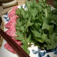 目黒の和食 さとう - 肉・春菊♡beerlove