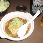 彩 - もつ焼き屋の煮込みです！濃厚なのにしつこくない！ぜひ一度お試しあれ！