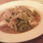 シルバースプーン - 豆腐チャンプルー(ゴーヤ入り)680円