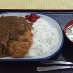 札幌市白石区役所 食堂 - カツカレー＠600円