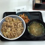 Yoshinoya - 豚丼並330円+Cセット130円