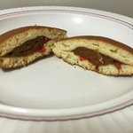 竹隆庵 岡埜 - 赤いのは福神漬け